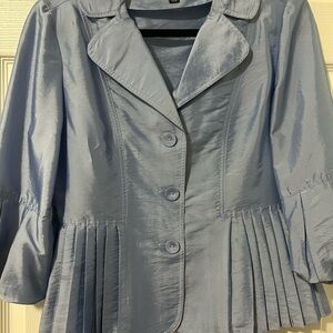 Elegant Blue Women's Jacket